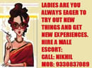 WHATEVER BE THE REASON YOUR REGULAR MALE ESCORT IS AVAILABLE EVERY SEASON call Nikhil